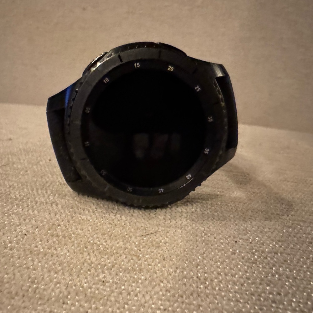 samsung galaxy gear s3 frontier smart watch black